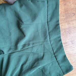 SHEIN Emerald Green Wide Leg Sailor Pants